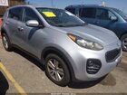 2018 Kia Sportage Lx Silver vin: KNDPMCAC7J7404905