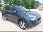 2017 Kia Sportage Lx Blue vin: KNDPMCAC8H7178593