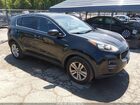 2017 Kia Sportage Lx Black vin: KNDPMCAC9H7040321
