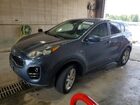 2018 Kia Sportage Lx Blue vin: KNDPMCAC9J7450879