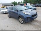 2017 Kia Sportage Lx Синий vin: KNDPMCACXH7121389