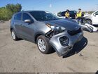 2017 Kia Sportage Lx Gray vin: KNDPMCACXH7275746