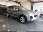 2018 Kia Sportage Lx Gray vin: KNDPMCACXJ7332002