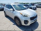 2017 Kia Sportage Ex Silver vin: KNDPN3ACXH7241139