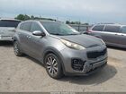 2018 Kia Sportage Ex Gray vin: KNDPN3ACXJ7419377