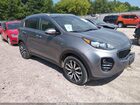2018 Kia Sportage Ex Gray vin: KNDPNCAC2J7462742