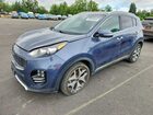 2017 Kia Sportage Sx Turbo Blue vin: KNDPR3A69H7129821