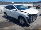 2016 Nissan Rogue Sv Белый vin: KNMAT2MT1GP636360
