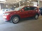 2016 Nissan Rogue S Red vin: KNMAT2MT4GP602414