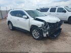 2017 Nissan Rogue Sv White vin: KNMAT2MT4HP534651