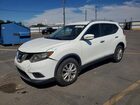 2016 Nissan Rogue Sv White vin: KNMAT2MT8GP593264