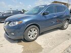 2016 Nissan Rogue Sv Blue vin: KNMAT2MT9GP667503