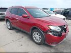 2016 Nissan Rogue S Red vin: KNMAT2MT9GP709877