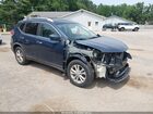 2016 Nissan Rogue Sv Blue vin: KNMAT2MV0GP660957