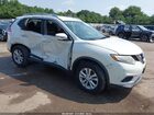 2016 Nissan Rogue Sv White vin: KNMAT2MV3GP637575