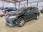 2016 Nissan Rogue Sv Черный vin: KNMAT2MV4GP708315