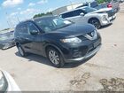 2016 Nissan Rogue Sv Black vin: KNMAT2MV6GP650367