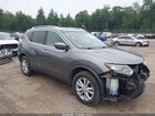 2016 Nissan Rogue Sv Gray vin: KNMAT2MV8GP640715