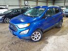 2018 Ford Ecosport S Blue vin: MAJ3P1RE1JC186019