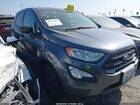 2018 Ford Ecosport S Gray vin: MAJ3P1RE9JC161062