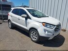 2018 Ford Ecosport Se White vin: MAJ3P1TE2JC170808