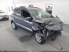 2018 Ford Ecosport Se Gray vin: MAJ3P1TE4JC185133