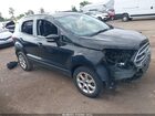 2018 Ford Ecosport Se Black vin: MAJ3P1TE8JC160591