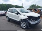 2018 Ford Ecosport Se White vin: MAJ3P1TE8JC177178