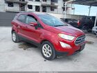 2018 Ford Ecosport Se Red vin: MAJ3P1TE8JC187659