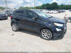 2018 Ford Ecosport Se Black vin: MAJ3P1TE9JC159045