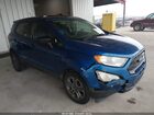 2019 Ford Ecosport S Blue vin: MAJ3S2FE3KC304565