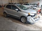 2019 Ford Ecosport Se Silver vin: MAJ3S2GE0KC271622
