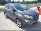 2019 Ford Ecosport Se Gray vin: MAJ3S2GE1KC287277