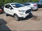 2020 Ford Ecosport Se White vin: MAJ3S2GE1LC384464