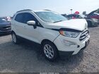 2020 Ford Ecosport Se White vin: MAJ3S2GE2LC342031