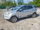 2019 Ford Ecosport Se Silver vin: MAJ3S2GE5KC291929