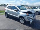 2019 Ford Ecosport Se Silver vin: MAJ3S2GE9KC252910