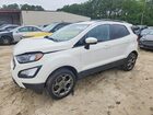 2018 Ford Ecosport Ses White vin: MAJ6P1CLXJC248876