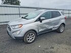 2018 Ford Ecosport Se Silver vin: MAJ6P1UL3JC172075