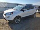 2018 Ford Ecosport Se White vin: MAJ6P1UL5JC200698