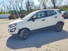 2020 Ford Ecosport S White vin: MAJ6S3FL2LC391247