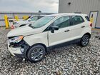 2020 Ford Ecosport S White vin: MAJ6S3FL5LC317725