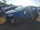 2022 Ford Ecosport S Blue vin: MAJ6S3FL6NC472030
