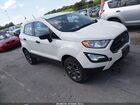 2022 Ford Ecosport S White vin: MAJ6S3FLXNC464738