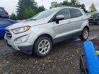 2021 Ford Ecosport Se Silver vin: MAJ6S3GL0MC436881
