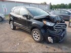 2021 Ford Ecosport Se Black vin: MAJ6S3GL1MC424044