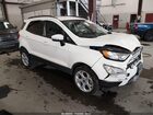 2021 Ford Ecosport Se White vin: MAJ6S3GL1MC430426