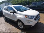 2019 Ford Ecosport Se White vin: MAJ6S3GL4KC289008