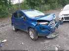 2020 Ford Ecosport Se Blue vin: MAJ6S3GL7LC354936