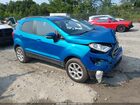 2020 Ford Ecosport Se Blue vin: MAJ6S3GLXLC344210
